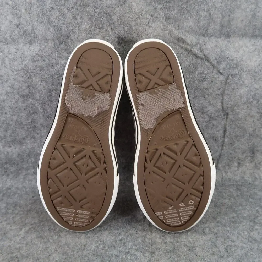 Converse Shoes Kids 13 Sneakers Chuck Taylor All Star Canvas Casual Active Grey
